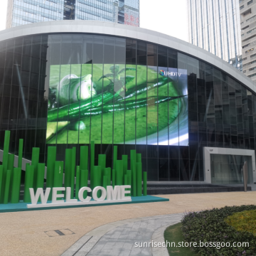 High Refresh Rate Transparent LED Screens: P4, P6, P8 Models - Lightweight Glass Displays and LED Film Solutions